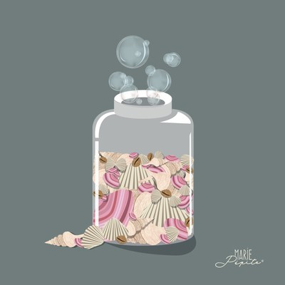 Tableaux - Bocal Coquillages
