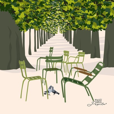 Tableaux - Jardins des Tuileries