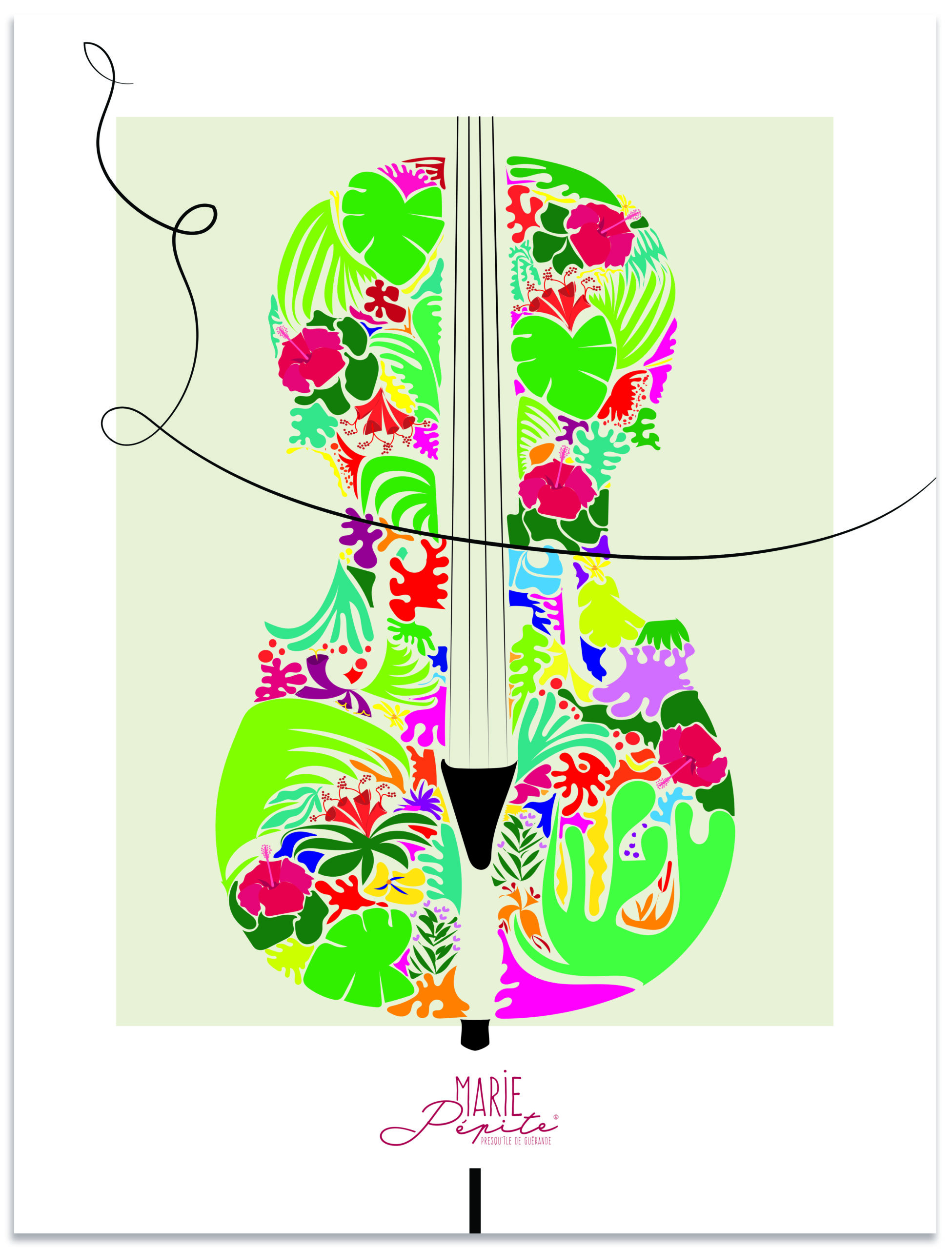 Affiche - Cello