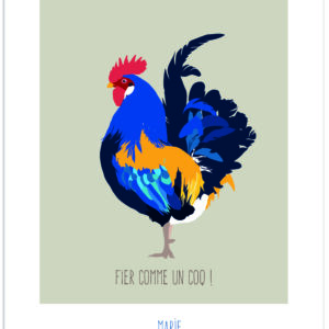 Affiche - Fier comme un Coq