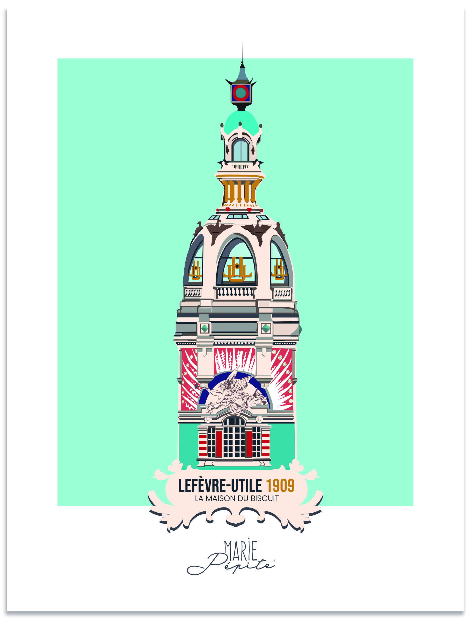 Affiche - Nantes Tour LU