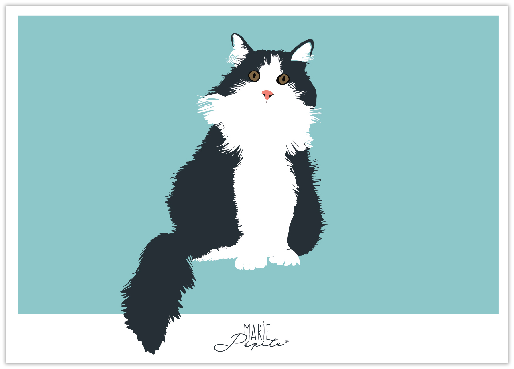 Cartes Postales - Chat Gaston