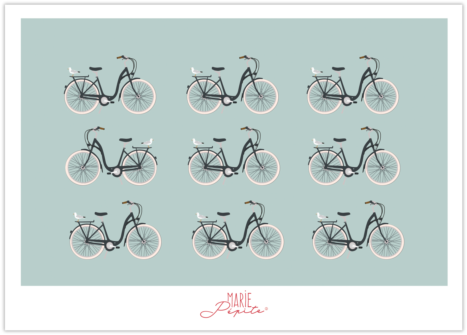 Cartes Postales - Les Petits Vélos
