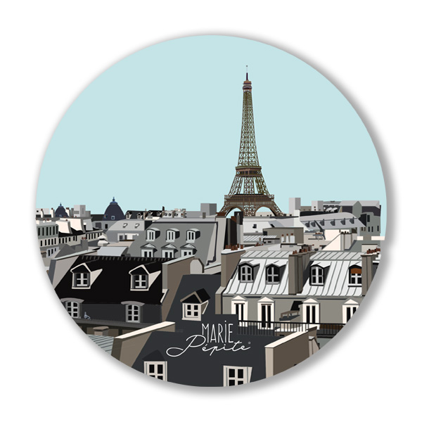 Magnets - Toits de Paris