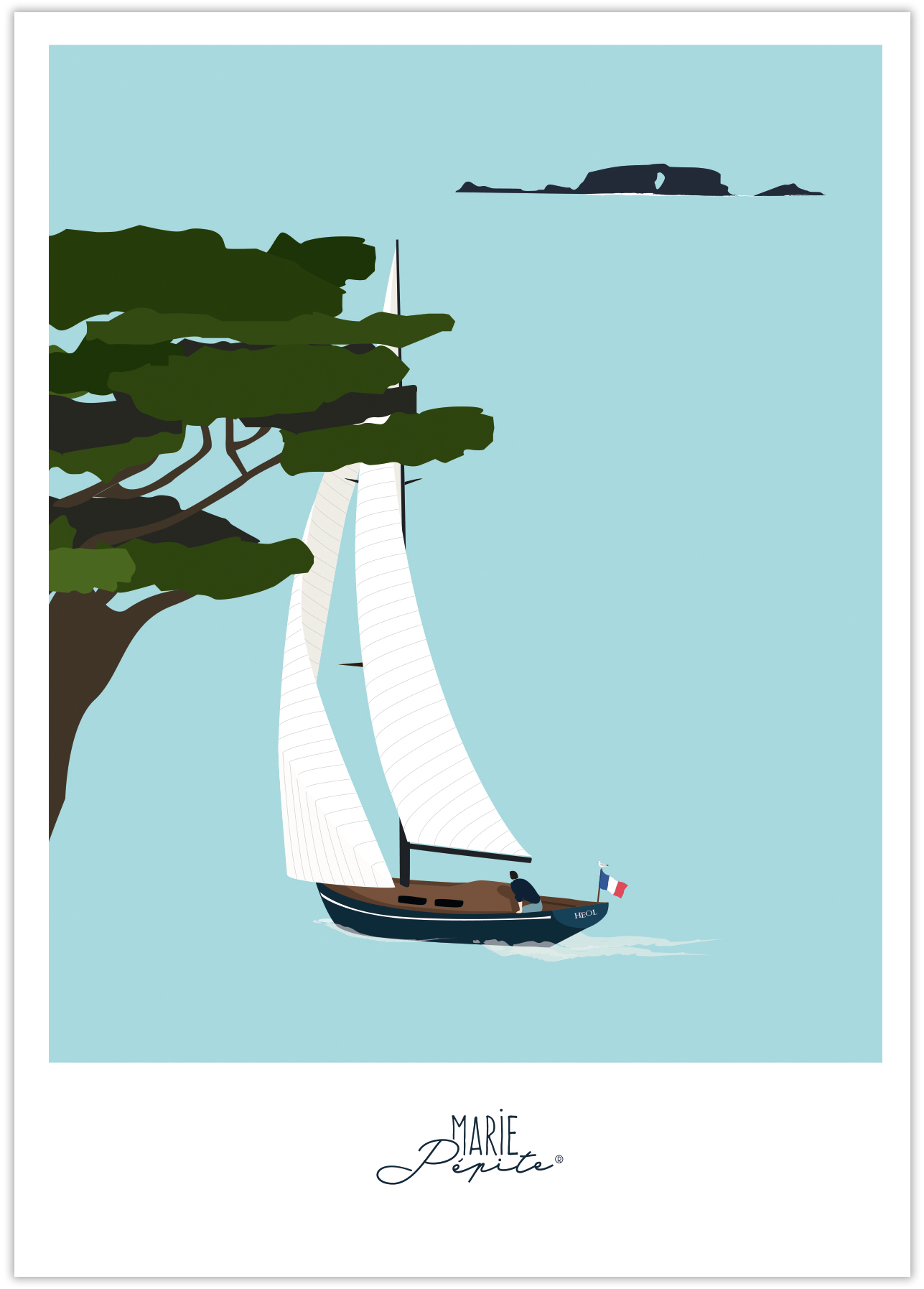 Cartes Postales - Voilier