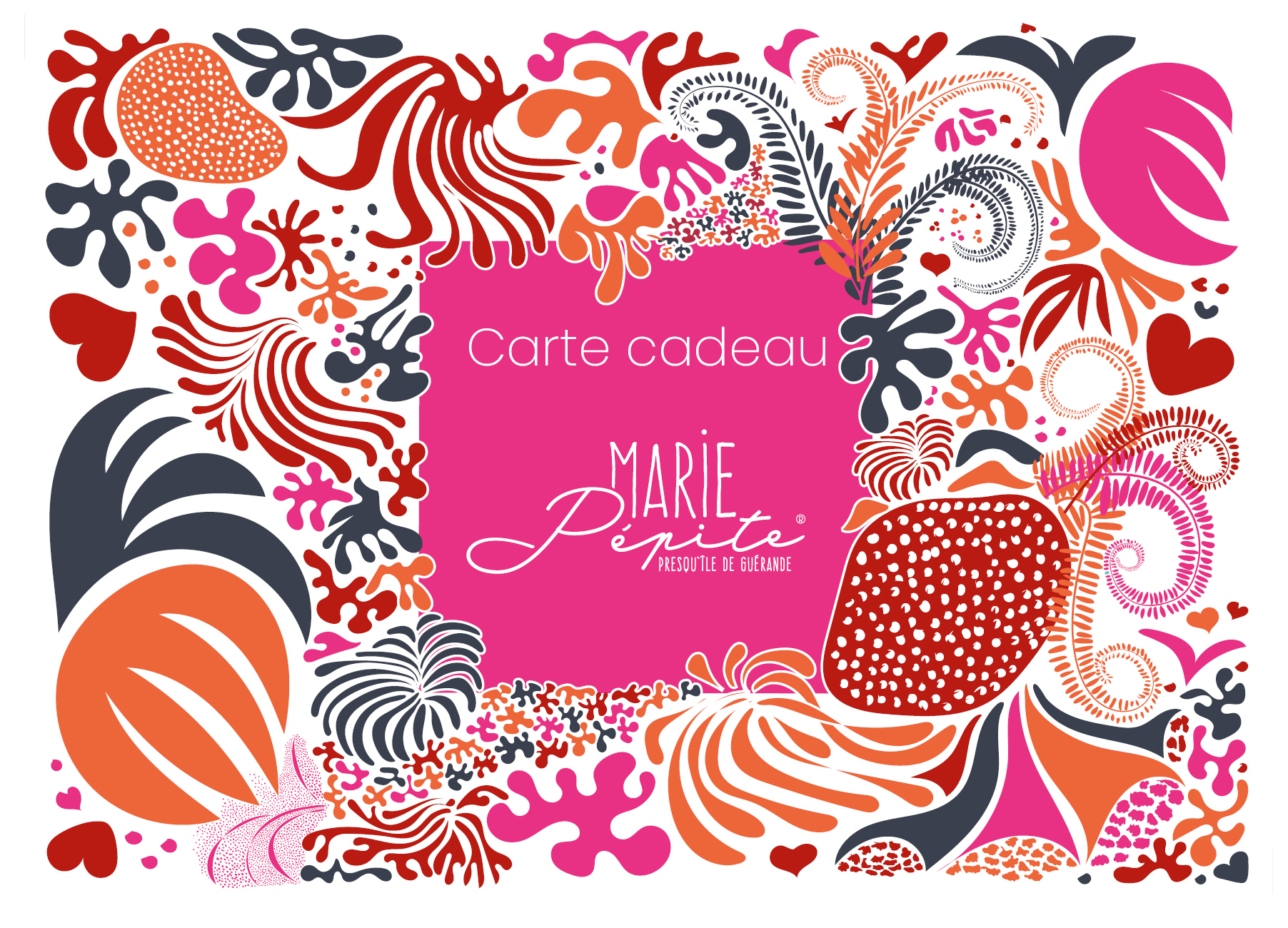 Carte cadeau Marie Pépite