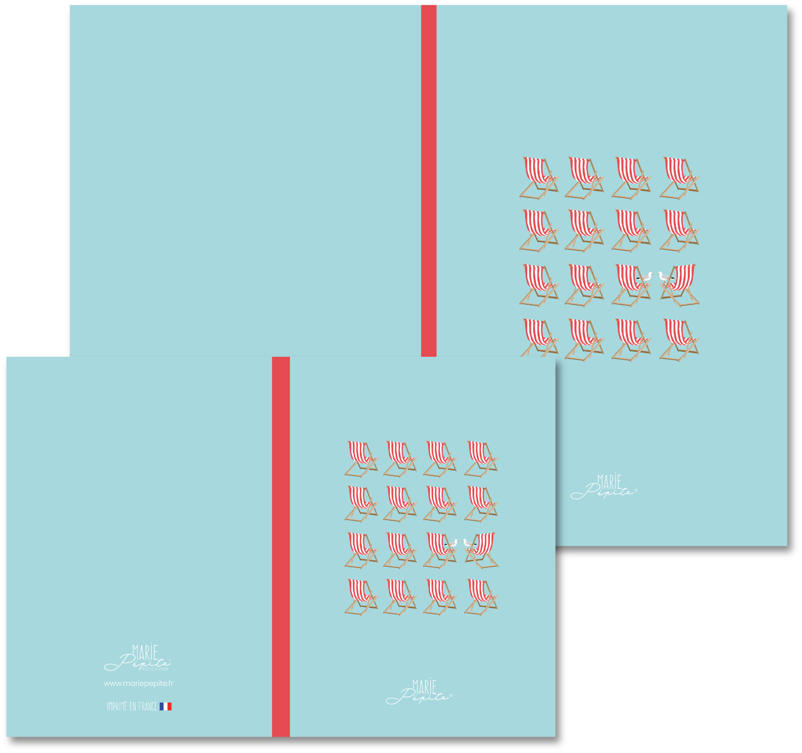 Carnets - Chaises longues
