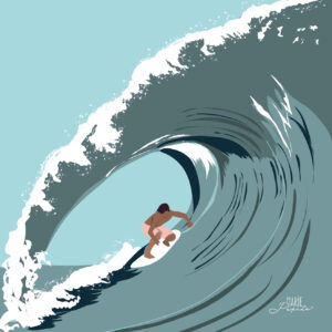 Tableaux - Vague tube