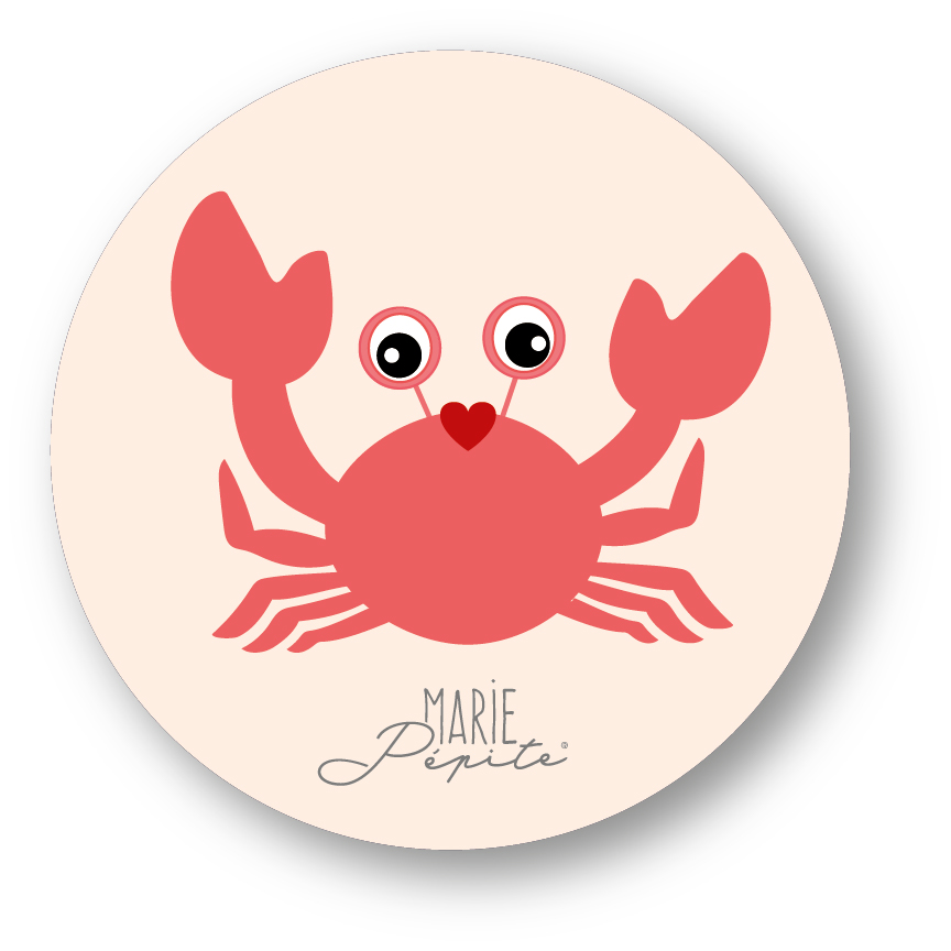 Broches - Crabe