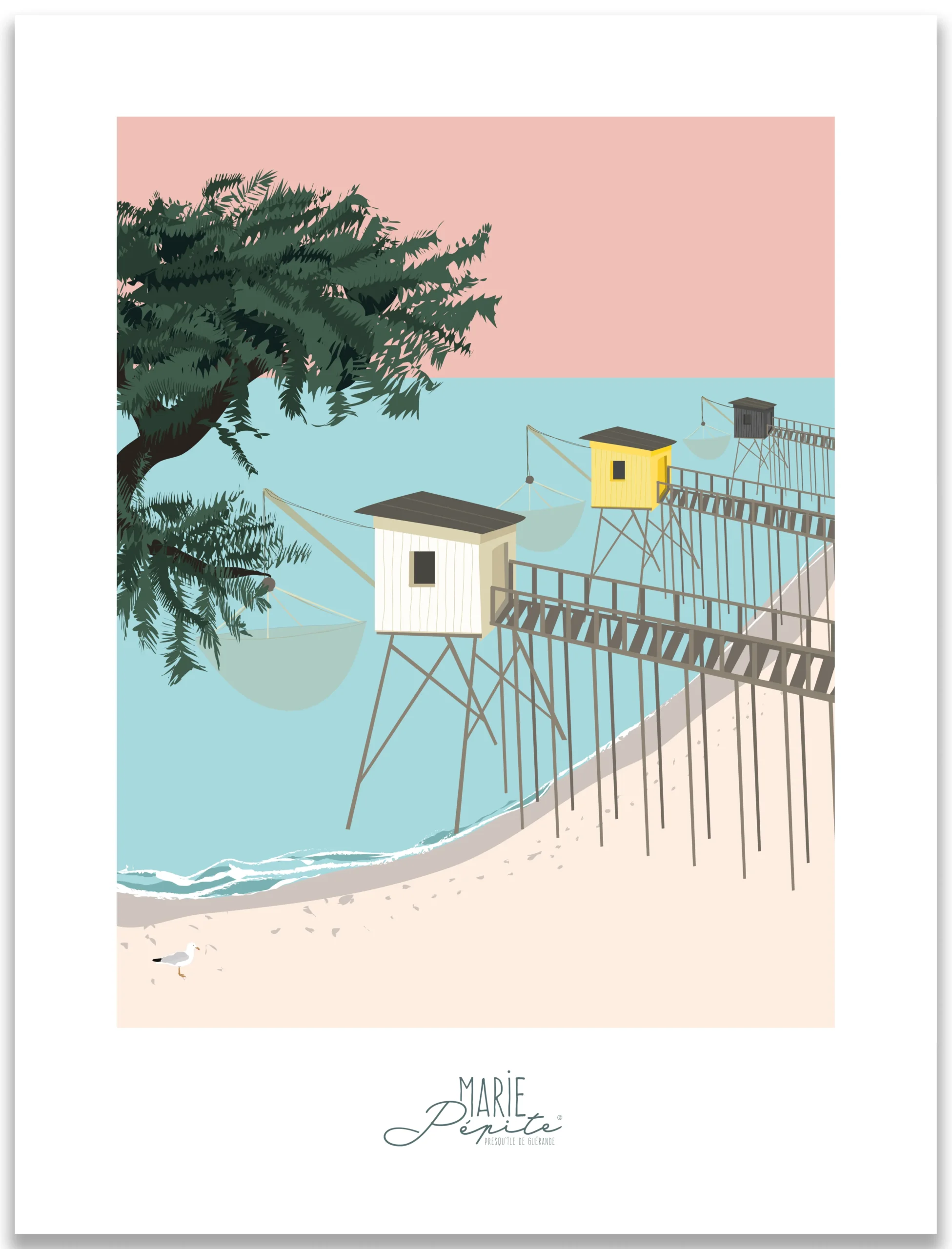Affiche - Les Carrelets